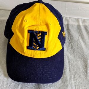 New Era Men's Nashville Sounds Navy and Yellow 9TWENTY Cap